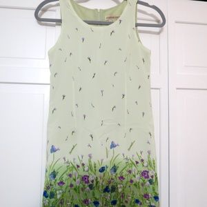 Jonathan Martin Green Flower Dress